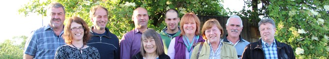 Klaus Beckert, Annette Mönch, Michael Nollenberger, Frank Braun, Susanne Hartmann, Benjamin Braun, Christel Braun, Brigitte Rosenberger, Dieter Menold, Bernhard Wagner